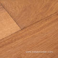 Engineered smoked oak parquet flooring